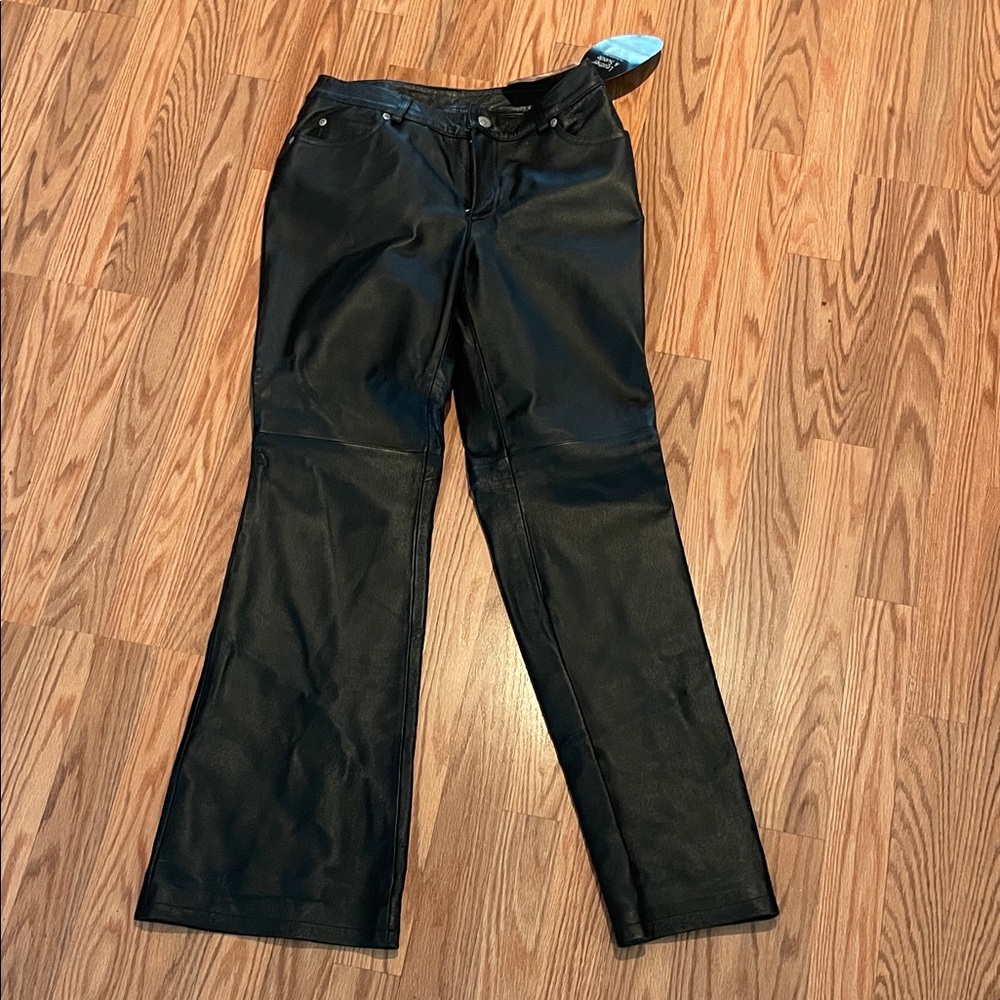 NWT 100% Leather pants